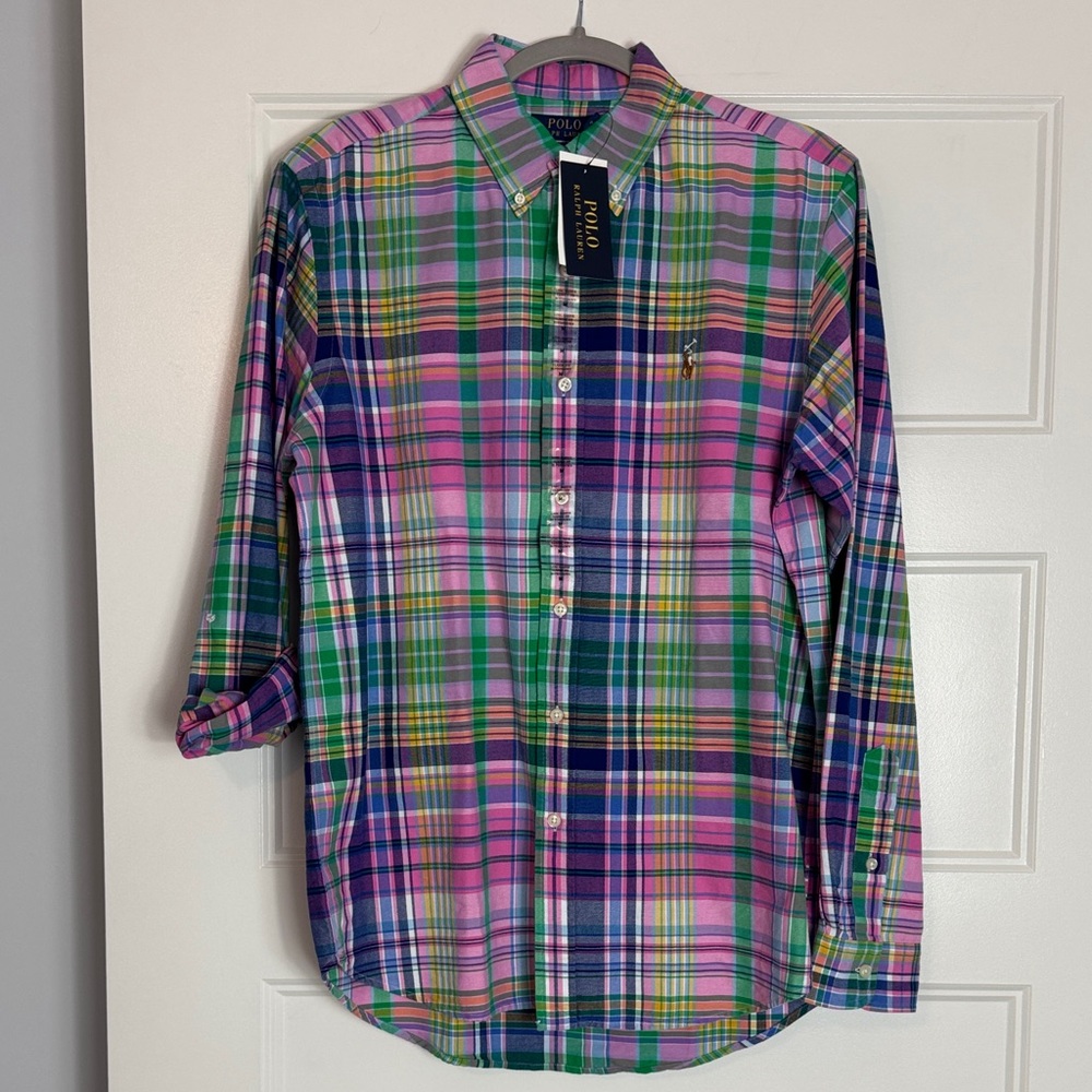 Polo by Ralph Lauren Men's Vibrant Plaid Shirt